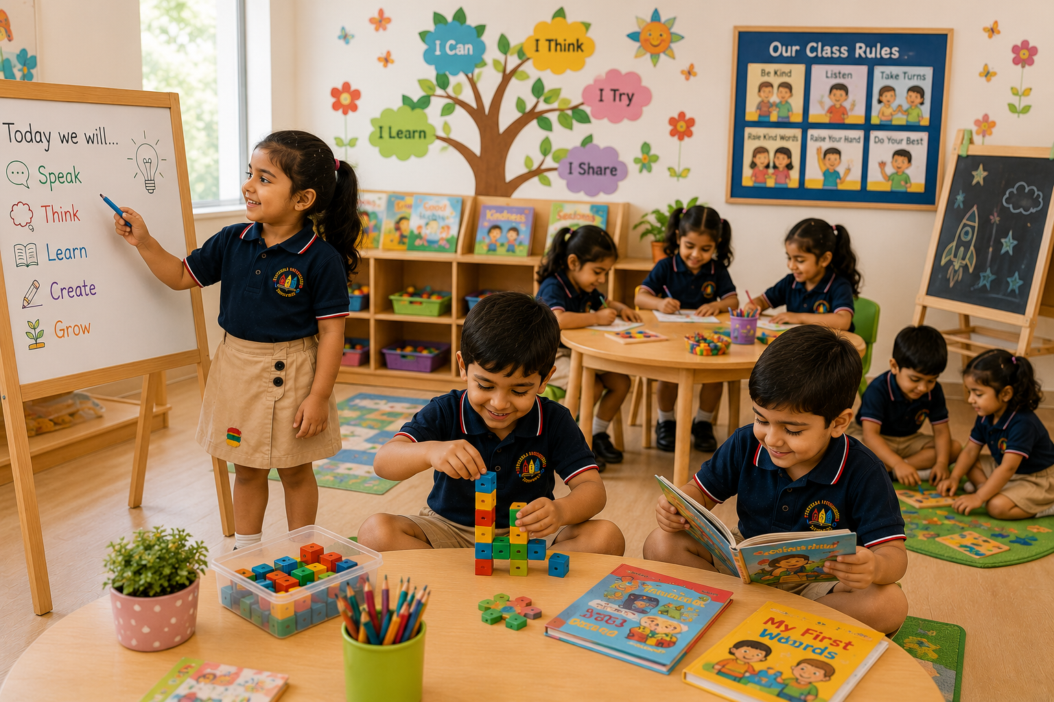LKG Classroom Activity